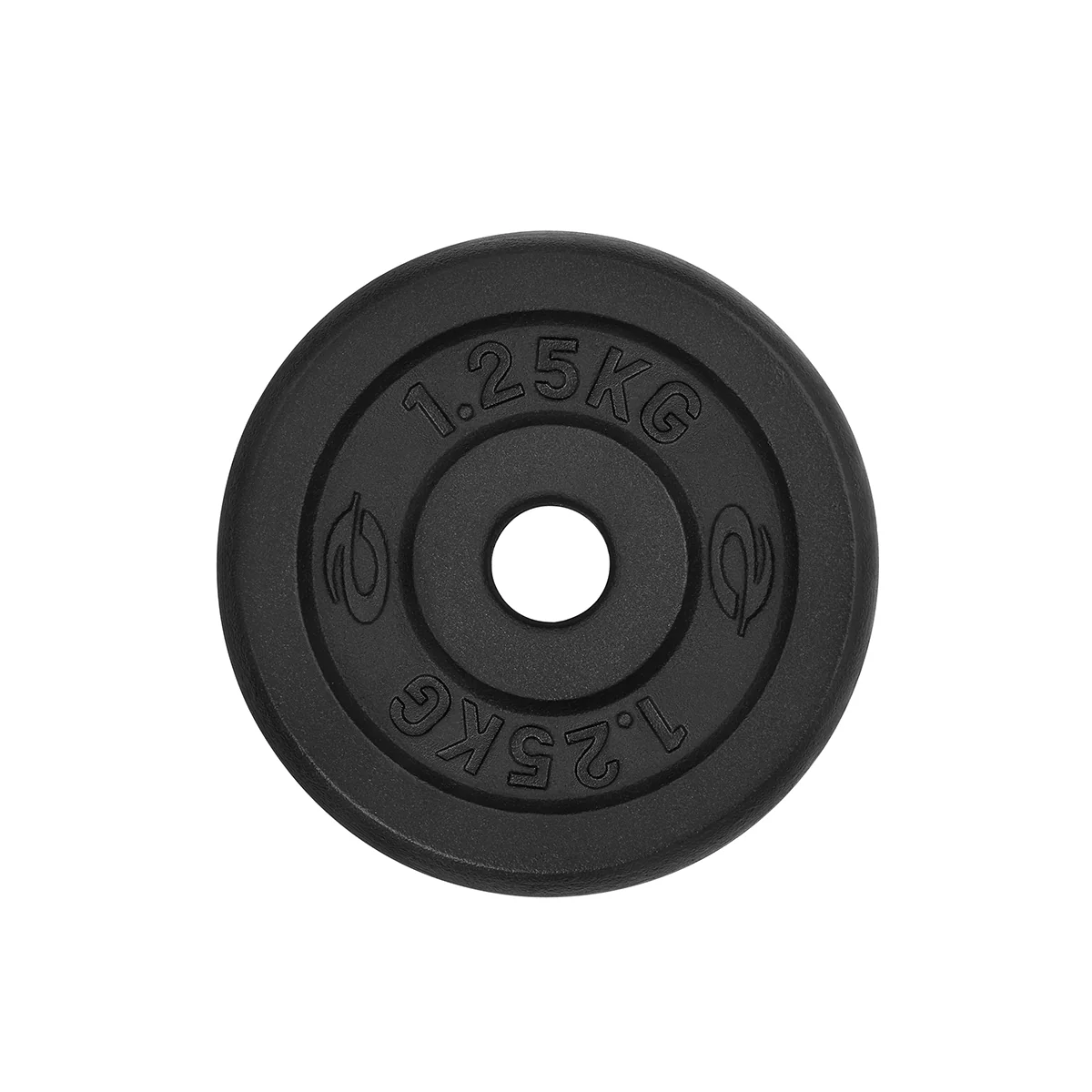 Abilica WeightPlate 300384, svart 1,25 kg-järnskiva för 25 mm