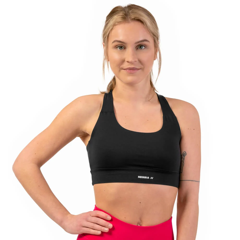 Nebbia Active Sports Bra Medium Impact, svart