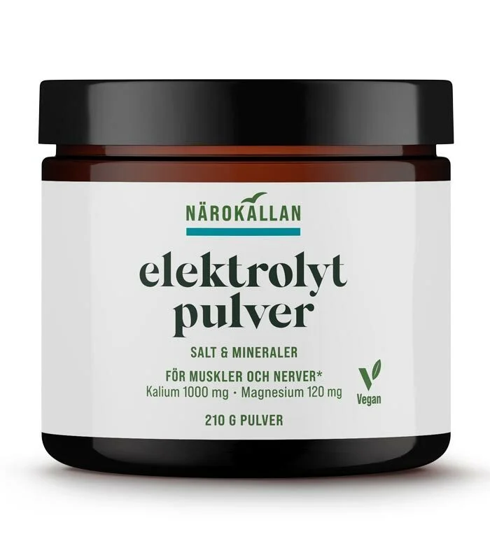 Närokällan Elektrolytpulver Citron/Lime 210 g