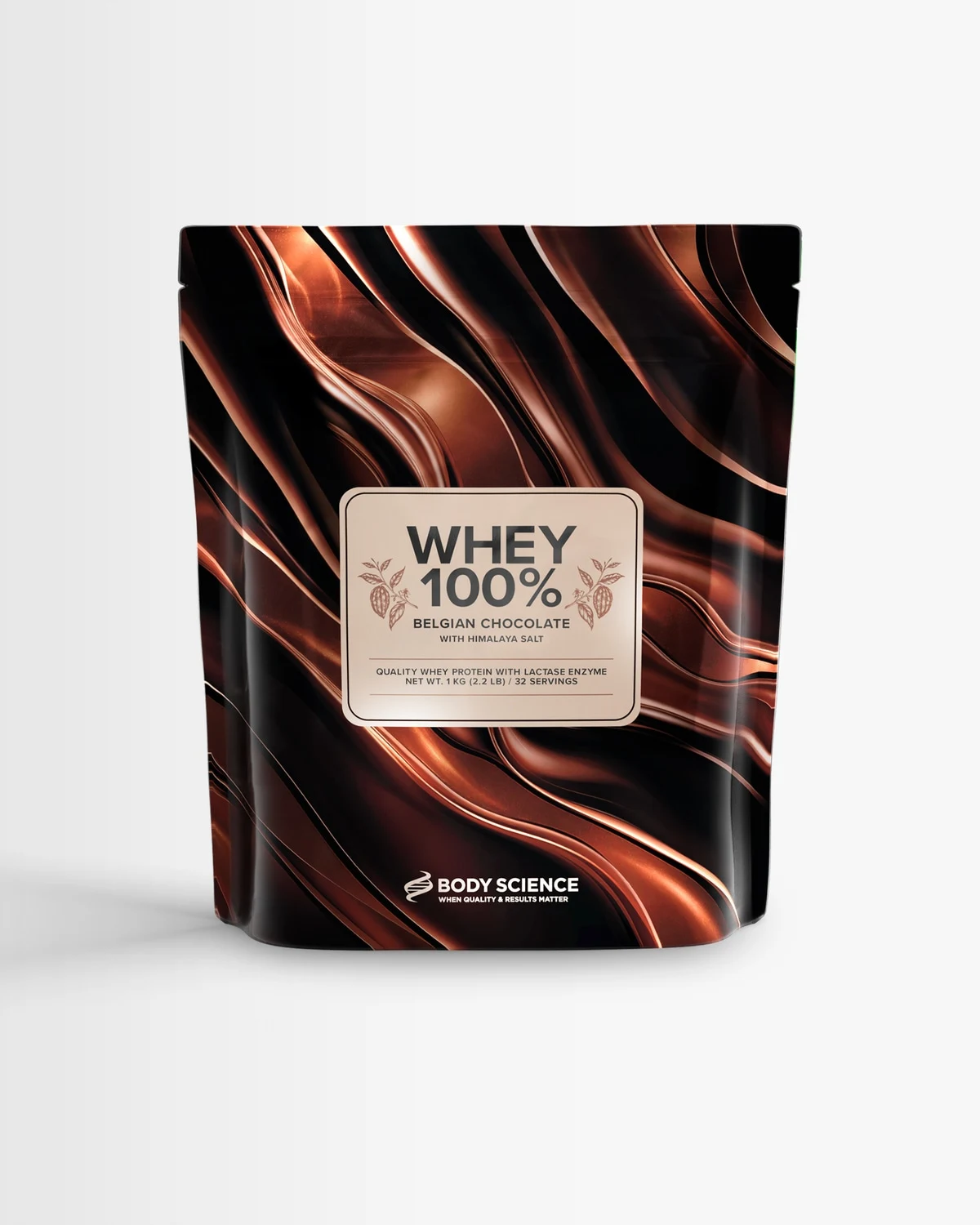 Body Science Whey 100%, Belgian Chocolate, 1 kg