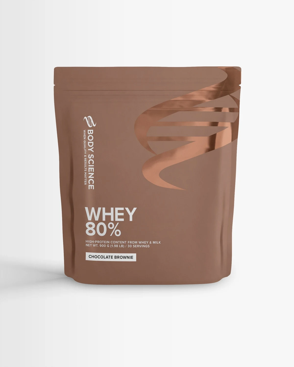 Body Science Whey 80%, Chocolate Brownie, 900 g