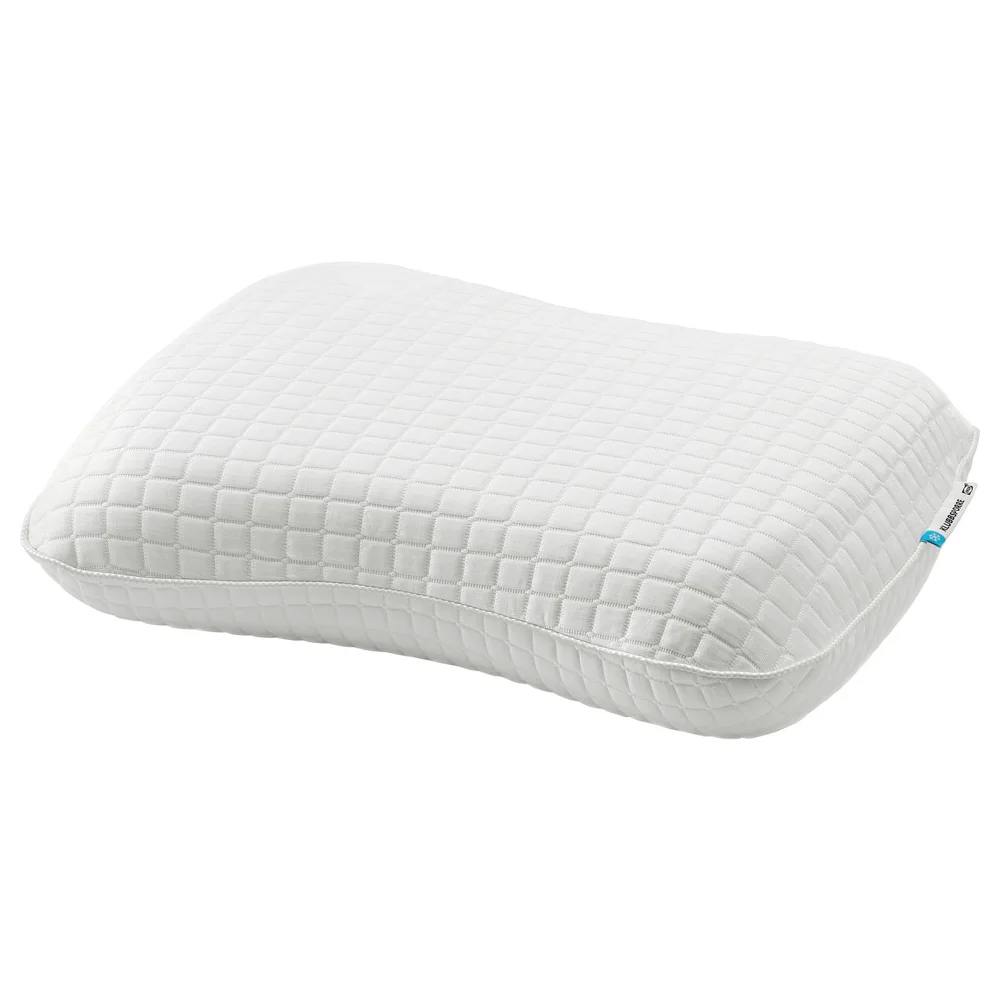 IKEA KLUBBSPORRE vit kudde, 44 × 56 cm