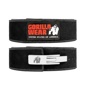 Gorilla Wear 4 Inch Powerlifting Lever Belt, svart, produktbild
