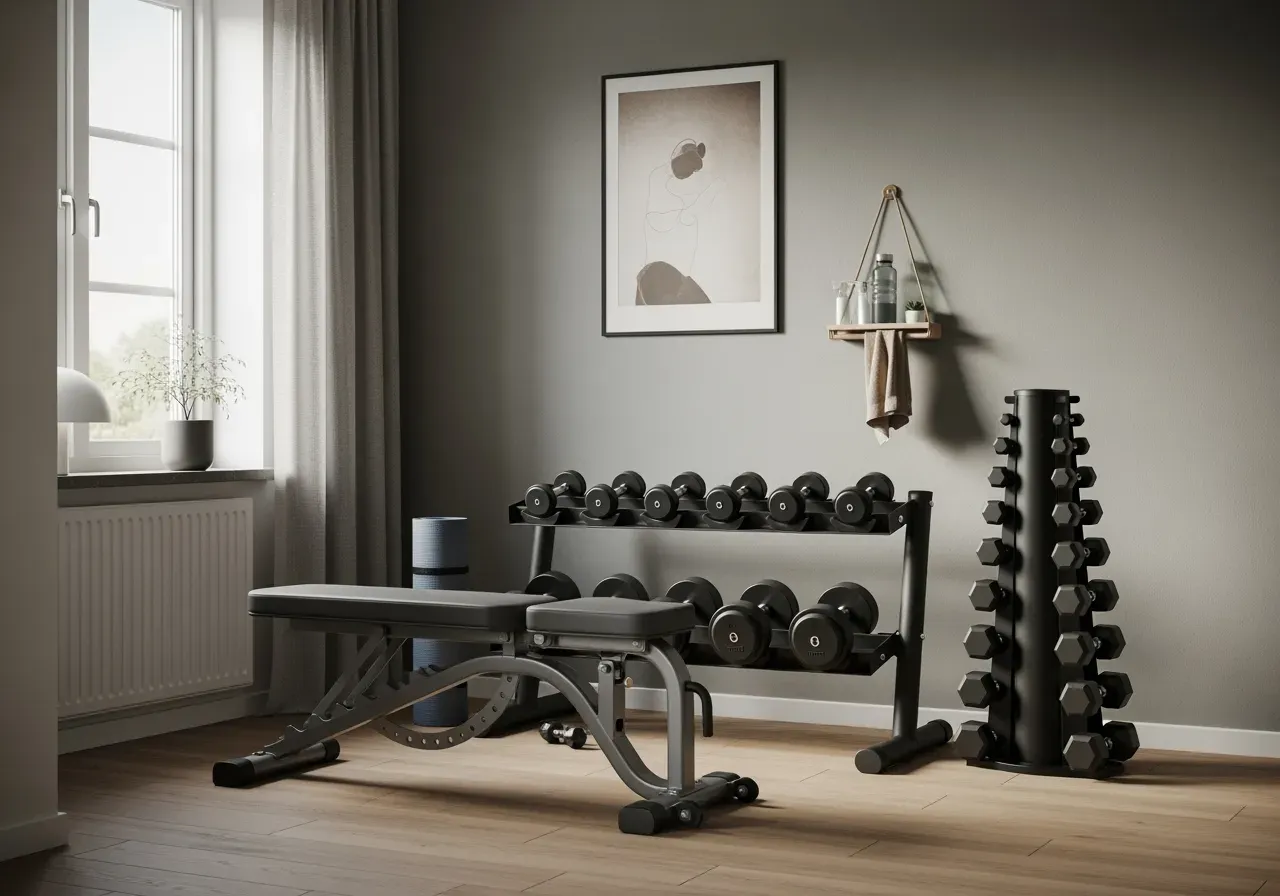 Abilica hantlar för medelnivå hemma