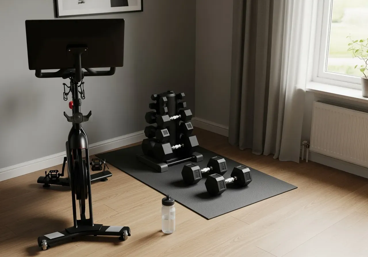 Abilica startpaket med kettlebell och hantlar