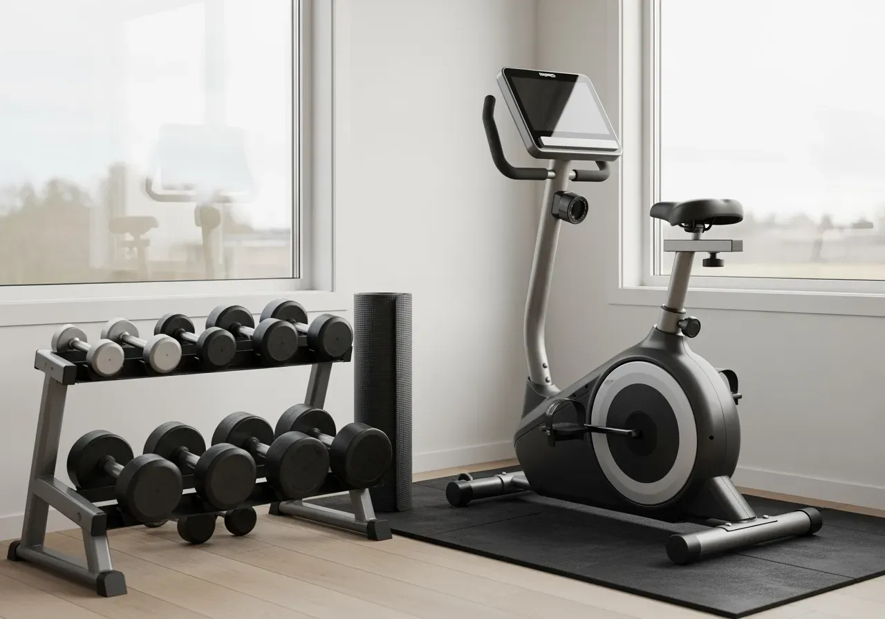 Hantelset 40 kg i hemmagym