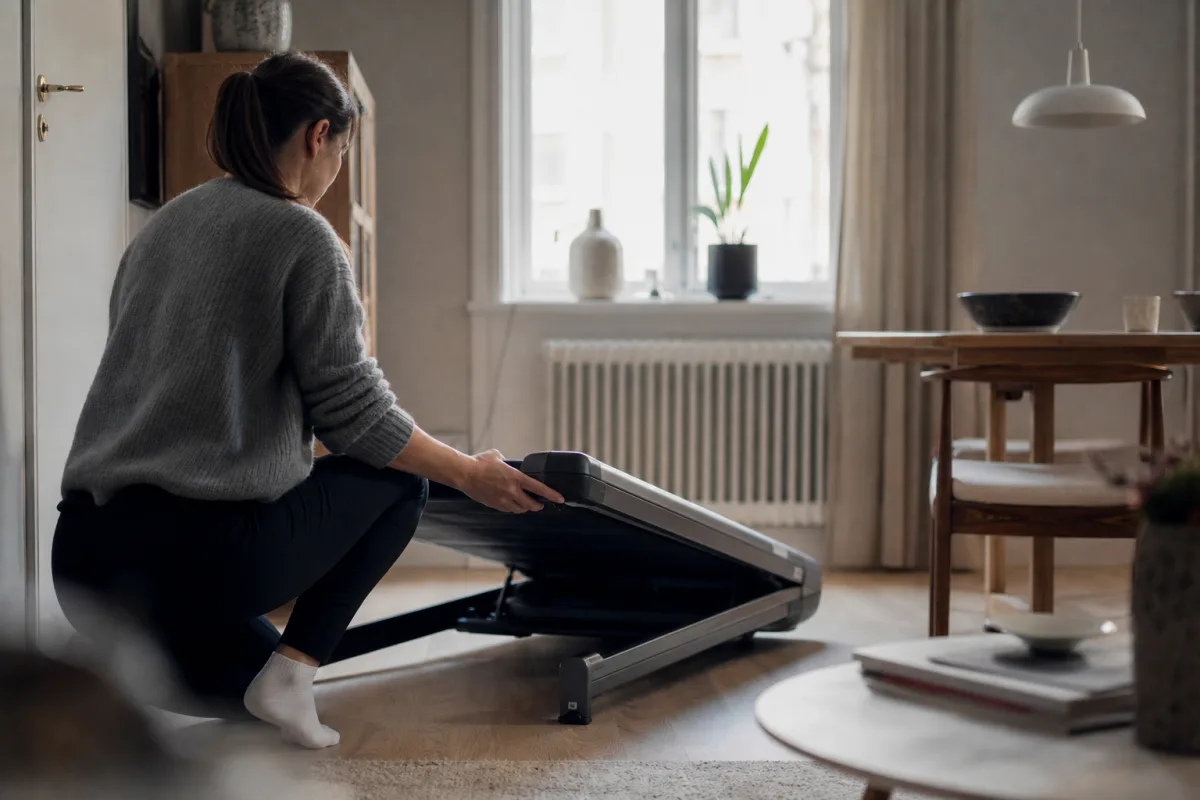 De smartaste hopfällbara löpbanden när varje kvadrat räknas