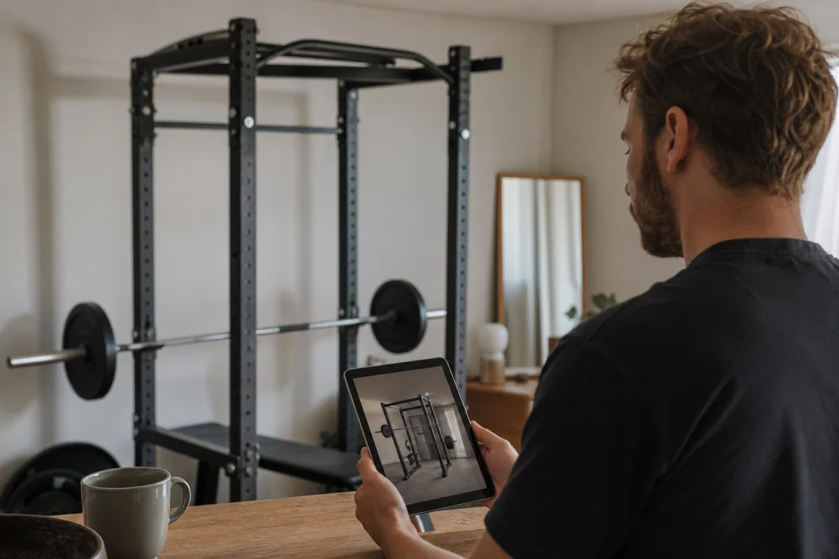När en power rack är overkill i första hemmagymmet