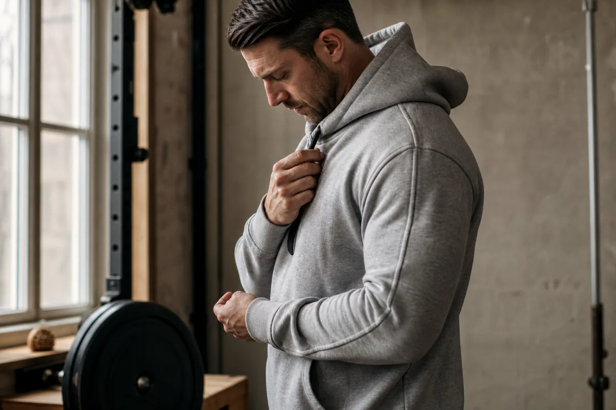 3 detaljer jag alltid kollar i en Gorilla Wear-hoodie