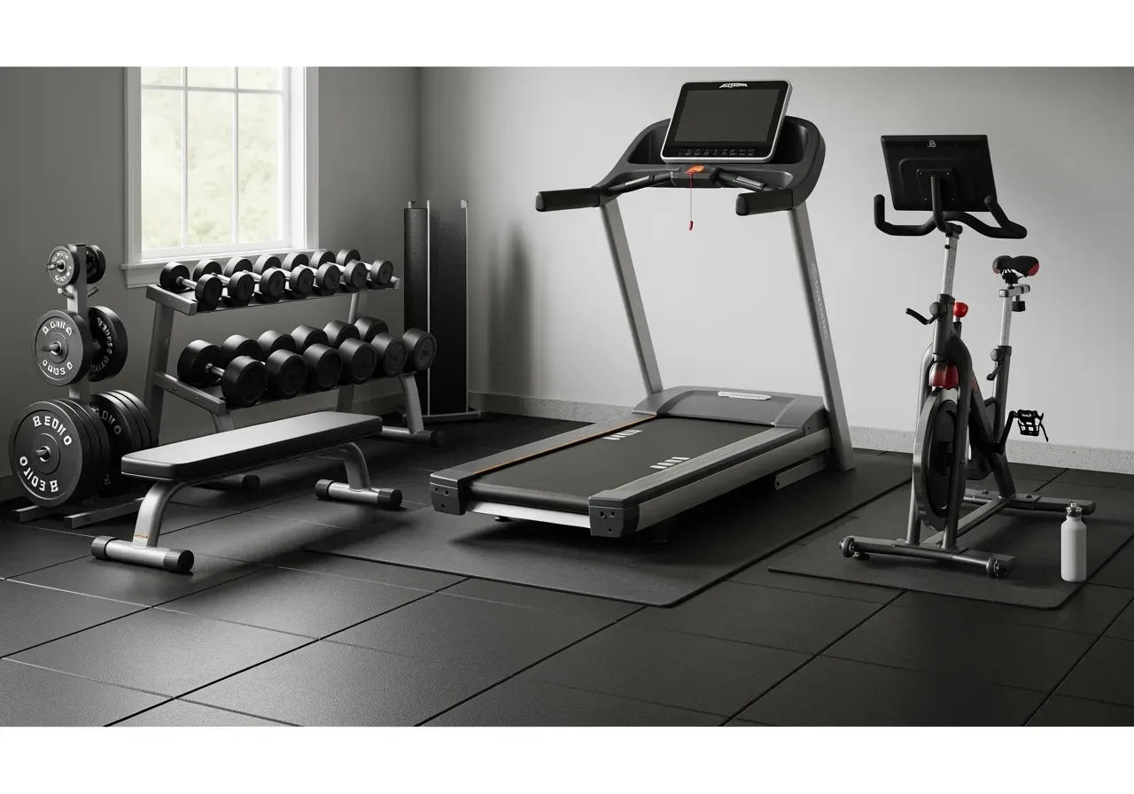 Löpband för hemmet medelnivå