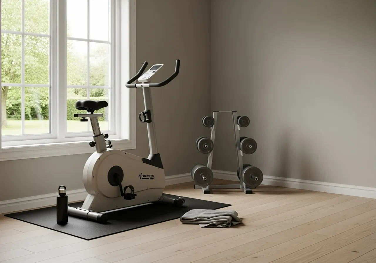 Promenadband för små ytor hemma