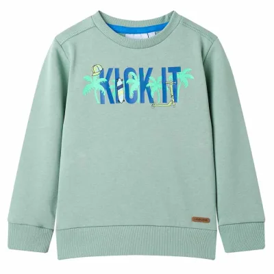 Barntröja ljus khaki
