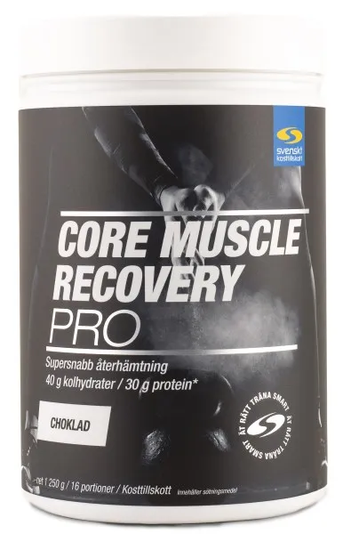 Core Muscle Recovery Pro, Choklad, 1250 g