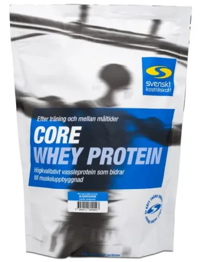 Core Whey Protein, Blåbärsdröm, 1 kg