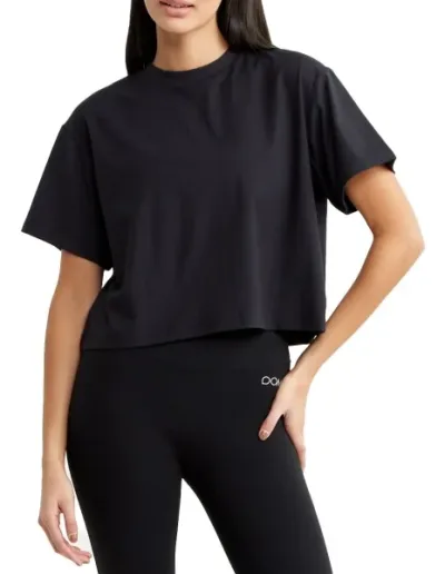 Drop Of Mindfulness Butter Soft Cropped Tee