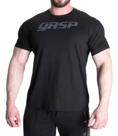 Gasp Legacy Gym Tee, , Svart