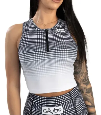 Gavelo GLNCHCK 5 Topp, S, Black/white