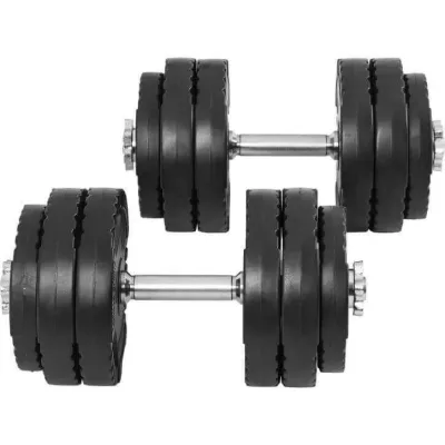 Gorilla Sports Trigrip hantlar PRO