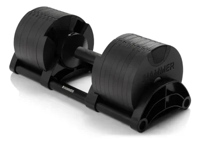 Hammer Sport Smartlock dumbbell 20 kg (Single), Justerbar hantel