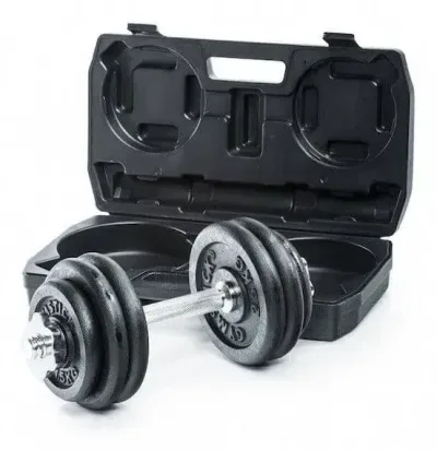 Hantelset 15 kg justerbart
