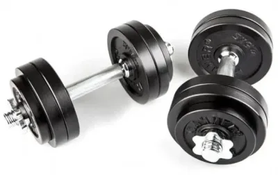 Hantelset 30 kg 1 par