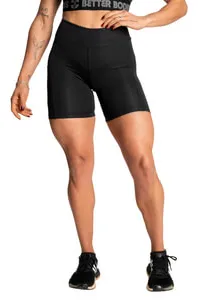 High Waist Shorts, black, xlarge