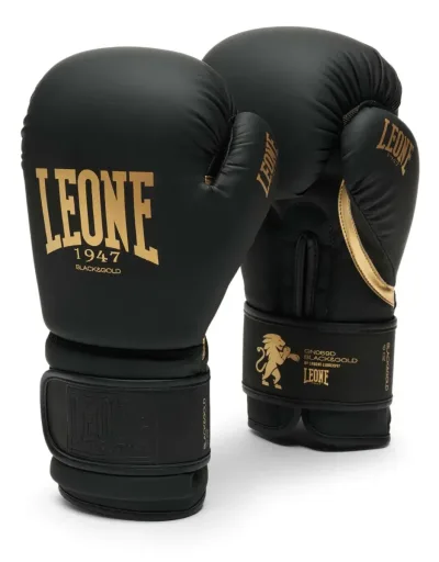 Leone 1947 Boxningshandskar Svart & Guld GN059D