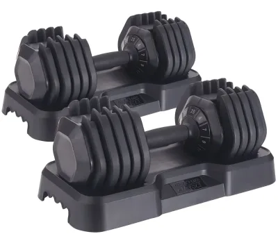Master Fitness Nero Adjustable Dumbbell 25 kg (Par), Justerbara Hantlar