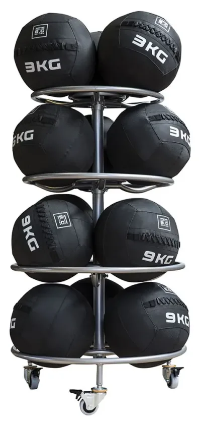 Master Fitness Rack Wallball, Förvaring wallballs