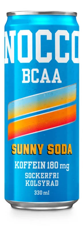 NOCCO BCAA, 330 ml, Sunny Soda
