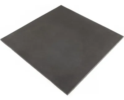 Nordic Fighter gummigolv 20mm Svart 1x1m
