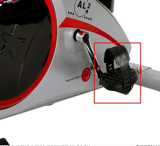 Pedal AL2/AL1 Höger 1/2 tum