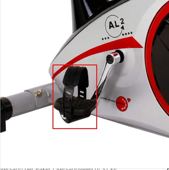 Pedal AL2/AL1 Vänster 1/2 tum