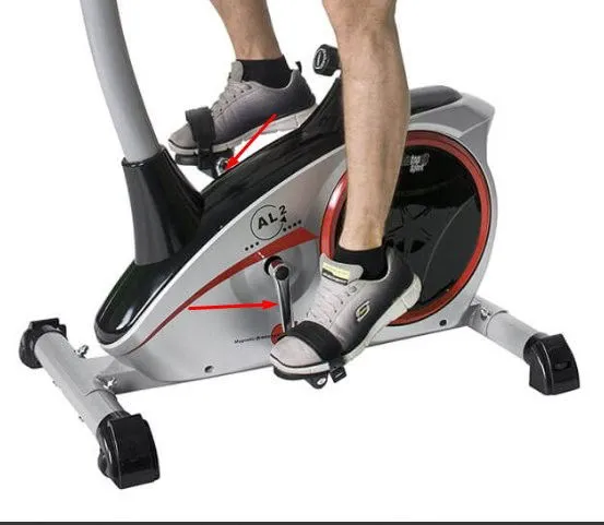 Pedalarm AL2/AL1  9/16 tum Höger