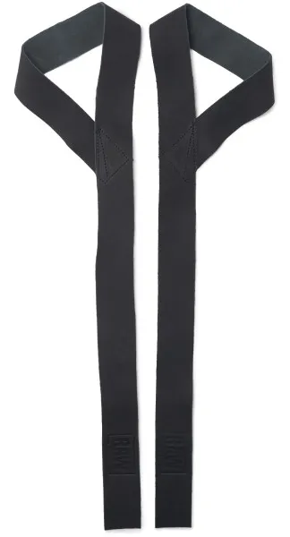 RAW Supps Leather Lifting Straps, 1 par