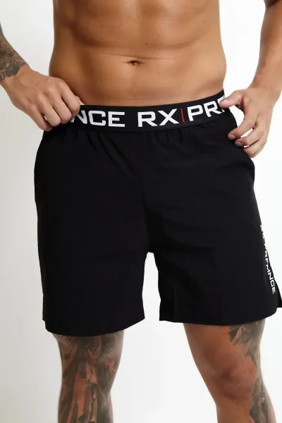 RX Performance Comp Träningsshorts Herr – Svart - S