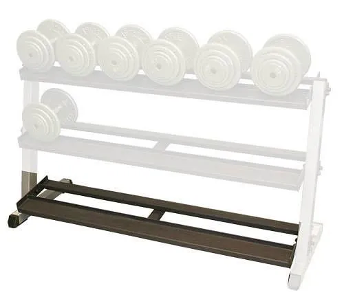 Tredje hylla till Hantellställ - 153 cm