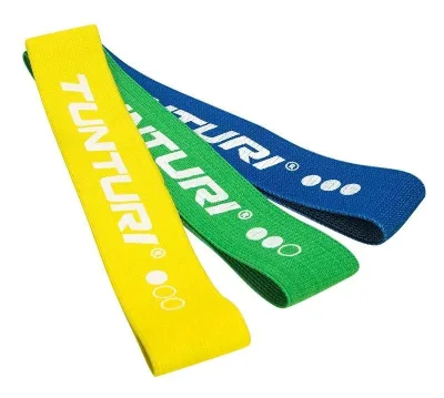 Tunturi Fitness Tunturi Textile Resistance Band set. 3 Pieces