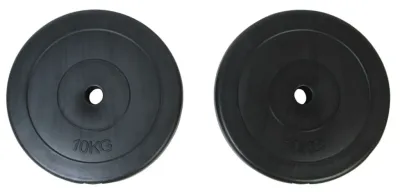 vidaXL Viktskivor 2 x 10 kg