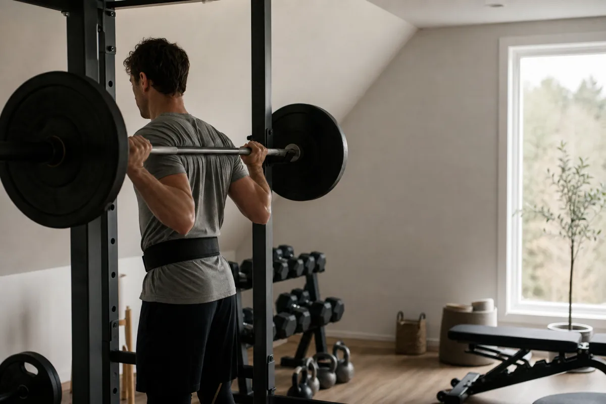 Master Fitness för säkra lyft och hemmagym