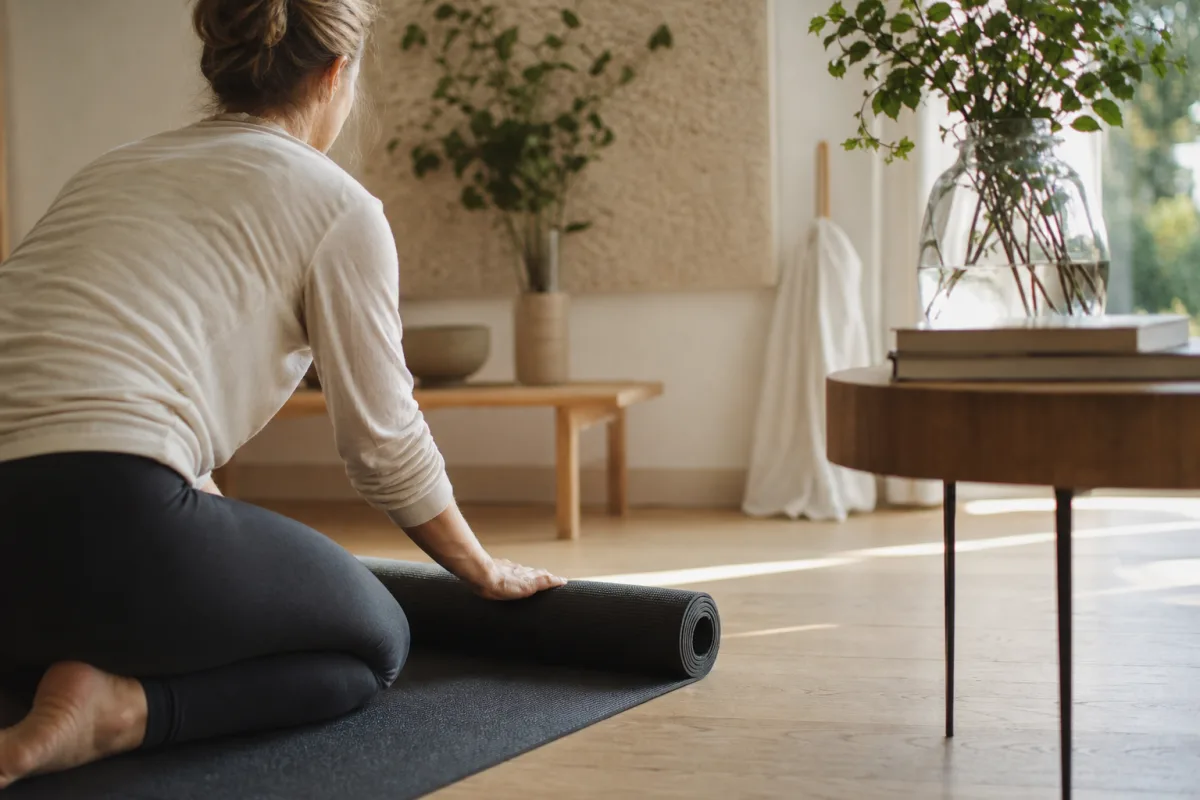 Bästa yogamattan för hemmaträning
