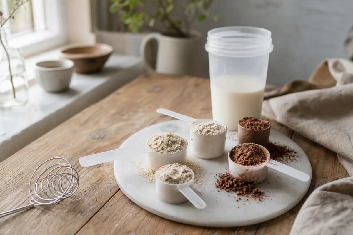 Bästa proteinmärkena för smak och blandbarhet